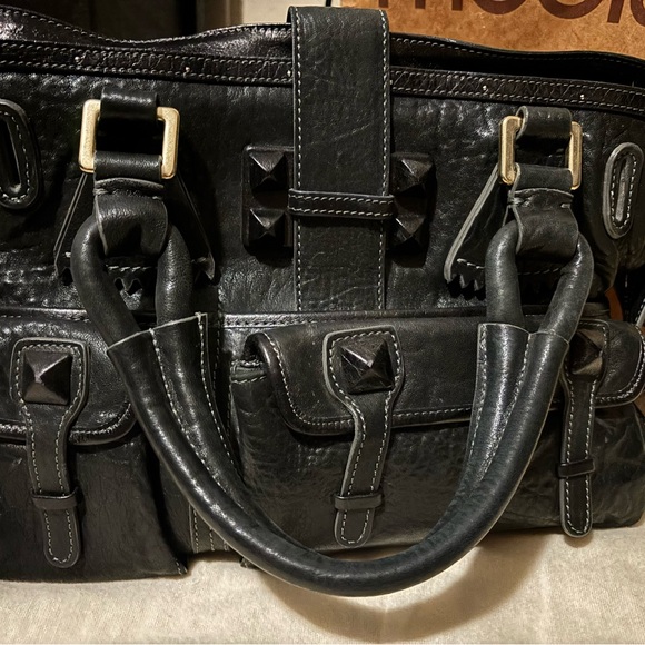 Chloe Handbags - Chloe Black Leather Tote Bag
